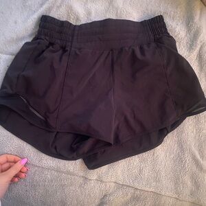 Black Lululemon Athletic Shorts. Perfect Condition
